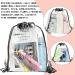 30-Piece Clear Drawstring Backpack Set | Waterproof Transparent Stadium Bags for Gym, Concerts, Travel | Beach, Swimming, Sports & Stadium Approved - Buy Online on GoSupps.com