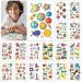 EMOME Kids Temporary Arm Tattoo Sleeves - 66 Sheets Space, Donut, Mermaid Themes - Birthday Party Favors for Boys & Girls - Buy Online on GoSupps.com