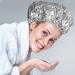 12 Pieces Reusable Aluminum Foil Deep Conditioning Caps for Hair Processing | Salon-Quality Hair Coloring Shower Caps | 16 Inch Silvery - Buy Online on GoSupps.com