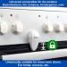 Oboo White Child Lock for Oven & Stove - Heat-Resistant Residue-Free Easy Install - 1 Piece Baby Safety Lock - Buy Online on GoSupps.com