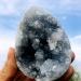 Natural Crystal Rough Natural Beautiful Blue Celestite Crystal Geode Cave Quartz Cluster Egg Specimen Decoration (Size : 380-450g) - Buy Online on GoSupps.com