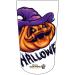 Heal with Appeal Amputee stump sock Scary Pumpkin Wizard V1 3Ply stump sock