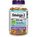 Webber Naturals Omega-3 900 mg Triple Strength & Vitamin D3 2500 IU Extra Strength 180 Softgels For Healthy Bones Teeth and Helps Prevent Vitamin D Deficiency 80 Omega + Vitamin D3 2500 IU - Buy Online on GoSupps.com
