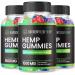 (3 Pack) Harmony Leaf Gummies - Harmony Leaf Hemp Gummies Advanced Strength Formula Harmony Leaf Hemp Gummy Premium Hemp 25mg Per Gummy Harmony Gummies 1500mg Per Bottle Supplement (180 Gummies)