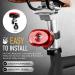 SAMLITE LED Bike Light Set: Bright Headlight for Kids & Adults, Free Tail Light, Water Resistant, Easy Install, Multiple Modes - Cycling Safety - Buy Online on GoSupps.com