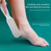 ZLONGYAN double sided foot file callus remover for feet is suitable for dry cracked feet dead skin calluses etc. foot scrubber lasts to make feet smooth heel scraper for cracked heels (White) - Buy Online on GoSupps.com