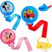 all-meine.de GmbH Schnullerkette/pacifier holder - with clip & fabric band - young motif - BPA free - Velcro - pink pink chain - fabric - pacifier - toy holder/pacifier .. 1 piece - for boys - without names