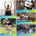 Gymer Fitness Straps 5-Set | 100% Latex Resistance Bands for Yoga Pilates & Muscle Building | German Exercise Instructions | Ideal for Physiotherapy - Buy Online on GoSupps.com