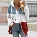 Hanxiulin Women's Fleece Plush Jacket - Premium Windproof Winter Coat for Autumn & Winter - Buy Online on GoSupps.com