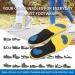 High Arch Support Orthotics for Plantar Fasciitis & Flat Feet | Shock-Absorbing No-Trim Fit for Men s 8-8.5 & Women s 10-10.5 - Pain Relief & Stability - Buy Online on GoSupps.com
