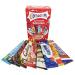 Hot Chocolate Selection Gift Hamper - Celebrations Hot Chocolate Sachets Bulk Buy 8 x 25g Chocolate Multipack with Topline Card. Gift Set for Stocking Fillers Secret Santa Gifts or Movie Night