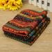 HAPYLY Pack of 4 Assorted Cotton and Hemp Pre-Cut Fat Quarters Quilt Fabric 50x70CM - Multicolor - Buy Online on GoSupps.com