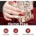 Beauty7 Gel Nail Polish Set 6 Colors Red Glitter Milky UV LED Gel Nail Polish Soak Off Nail Gel Nail Design Nail Art Set - Buy Online on GoSupps.com