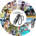 Electronic Hand Pipe & Whistle for Sports Referees | Adjustable Volume & Tones | Black Handheld Sports Equipment - Buy Online on GoSupps.com