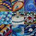 Hibah 5D Owl Partial Diamond Painting Set - Mandala Design | Special Shape Rhinestone DIY Kit - Buy Online on GoSupps.com