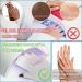 UPF50+ UV Gloves for Gel Nail Lamp - Manicure Protection for Nails & Skin - White (1 Pair) - Buy Online on GoSupps.com