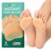 Metatarsal Pads Ball of Foot Cushions - 2 Pairs Soft Gel Reusable Breathable Sleeve Pads Forefoot Cushioning Shoe Supports for Women and Men - Fast Pain Relief & All Day Comfort for Feet One Size Beige