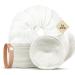 Comfort Shells pack with 14 washable breastfeeding inserts made of bamboo fiber + laundry network + support belt |Protects and absorbs milk losses |Ultra absorbent soft and reusable