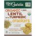 RW GARCIA Organic Lentil Turmeric Crackers 5.5 OZ - Healthy Gluten-Free Snack - Buy Online on GoSupps.com