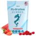 Electrolyte Gummies for Hydration | Clean Convenient Hydration Gummies Natural Flavors Berry Watermelon Electrolyte Chews On-The-Go Trace Minerals Magnesium Glycinate | Vegan Low Sugar 60 Count