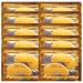 KAIQIKAIXI Gold Gel Under Eye Patches - 10 Pairs with Hyaluronic Acid & Collagen for Dark Circles Puffiness & Wrinkles - Buy Online on GoSupps.com