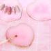 Sibba Resin Nail Art Palette - Pink Heart Shape Mixing Plate for Cosmetics and Polish Display - Buy Online on GoSupps.com