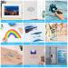 PET Sheet Clear Plexiglass Panels - Acrylic Sheets Transparent Glass Panels 8x10 Inch for Painting  Crafts  Signs and Cricut Cutting 0.04 Inch Thick of 5 Pack 5 8'' x 10'' - Buy Online on GoSupps.com