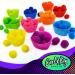 400-Piece Pom Poms Craft Supplies Set with 350 Assorted Colors and 50 Googly Eyes - 1 inch Size - Buy Online on GoSupps.com