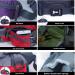 Multifunctional Military Style Belt Pocket with Bottle Holders | Waterproof Ruck Bag Shoulder Bag for Hiking Travel & Camping - Army Green - Buy Online on GoSupps.com