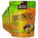 Blanchard & Blanchard Whole Chestnuts Roasted & Peeled (Organic) 5.29oz (6 Pack)