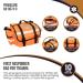 Primacare First Responder Bag for Trauma | 17x7x9 | Professional Emergency Medical Supplies Kit Carrier - Orange - Buy Online on GoSupps.com