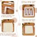Square Embroidery Hoop Set - 3 Pieces | Cross Stitch Hoops in Multiple Sizes | DIY Sewing Tools for Quilting and Silk-Painting - Buy Online on GoSupps.com