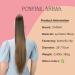 CAISHA 28 Extra Long Straight Ponytail Hairpiece | Ombr Brown #6T27 | Heat-Resistant Synthetic Fibres | H117 - Buy Online on GoSupps.com