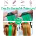 Rhyme 9PCS 21 Green Clip in Hair Extensions for Women & Girls - Party Highlights - Buy Online on GoSupps.com