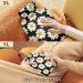 NAANLE Hot Water Bottle with Cover White Daisy 2L for Menstrual Cramps Pain Relief & Heat Therapy | International Shipping - Buy Online on GoSupps.com