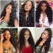 Brazilian Loose Deep Wave Human Hair Bundles - 26 28 30 Inches, Natural Black Color - Bundle Deal for Human Hair Extensions - Buy Online on GoSupps.com