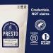 Presto Coffee Bags Smooth Italian Ground Coffee X 25 Bags - Medium Roast with Chocolate & Almond Notes | Rainforest Alliance Certified Arabica | Fully Recyclable Packaging - 25 Count - Buy Online on GoSupps.com