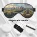 SSIMOO Soft Sleep Eye Mask | Breathable Black Eye Patch for Women | Perfect for Travel & Relaxation - Austin Texas - Buy Online on GoSupps.com