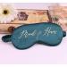 Custom Satin Sleep Mask - Personalized Gift for Her/Him | Valentine's Day/Bridal Shower Favor | Monogrammed Eye Mask, Various Colors - Buy Online on GoSupps.com