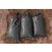 FAMI Black Sandbags with Ties 16x25 - Woven Polypropylene Flood Protection Bags (10 Pack) - Buy Online on GoSupps.com