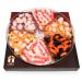 Halloween Gummies Candy Gift Tray, Dracula Teeth, Candy Corn, Worms, Skulls - 1.3 Lbs