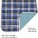 Modaliv Extra Large Waterproof Adult Bib for Eating - XL Blue - Reusable Clothing Protector for Men and Women - Crumb Catcher - Machine Washable - Buy Online on GoSupps.com