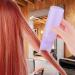 2-Piece Hair Oil Applicator Bottle Set - 170ml Plastic Root Comb with Gradual Scale for Hair Care - Violet Purple - Buy Online on GoSupps.com