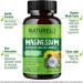 NATURELO Magnesium Glycinate Supplement - 200mg Chelate with Organic Vegetables - Sleep, Muscle Cramp & Stress Relief - 240 Capsules - Buy Online on GoSupps.com