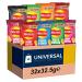 Walkers Crisps Custom Case Selection- Mixed Box of Flavoured British Potato Chips - 32 Pack Select Any 4 Flavours of Your Choosing & Receive 8x32.5g of Each