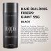 Toppik Hair Building Fibers 55g - Instantly Thicker & Fuller Hair - 9 Shades - Black - Buy Online on GoSupps.com