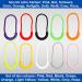40 Colorful Zipper Pendants - 60x30mm Nylon Replacement Zippers Set for Repair - Threading Accessories - Buy Online on GoSupps.com