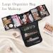 Stagiant Soft Makeup Box: Large Organizer Case for Makeup & Nail Supplies - Professional Carrying Case with Trays for Jewelry & Toiletries - Black Medium - Buy Online on GoSupps.com