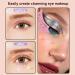 Eyeshadow and Eyeliners Stencils Pad Flexible Soft Eyeliners Tool - Precision Beveled Design Eye Liners Reusable Cleaning Cloths for Women Pink - Buy Online on GoSupps.com