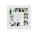 Pearhead Happily Ever After Collage Keepsake Wedding Photo Frame Wood Silver For Mr. And Mrs. Happily Ever After Collage Frame